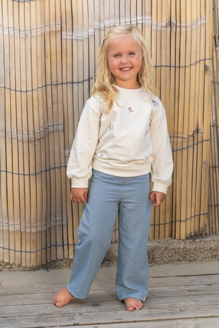 Wijde broek Denim Blue koop je bij Babywinkel