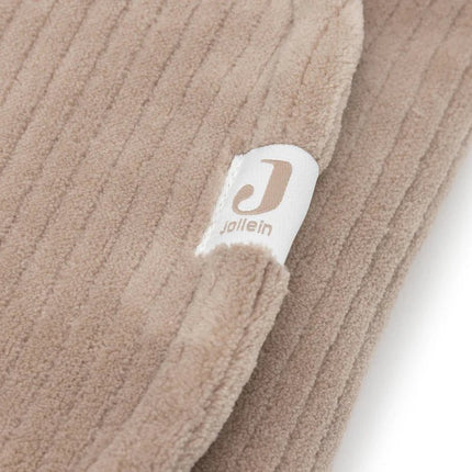 Wikkeldeken Bunny Cloudy Rib - Milky Coffee - Babywinkel - 8717329401570