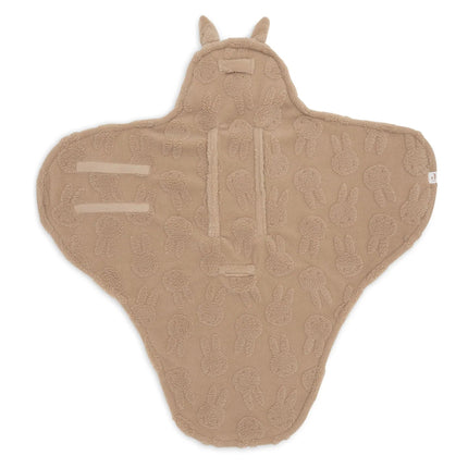 Wikkeldeken Miffy Jacquard Teddy - Biscuit - Babywinkel - 8717329400863