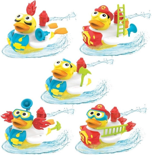Yookidoo Badspeelgoed Jet Duck Brandweerman koop je bij Babywinkel
