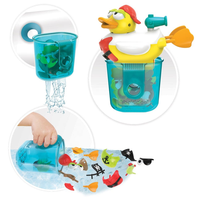 Yookidoo Badspeelgoed Jet Duck Piraat koop je bij Babywinkel