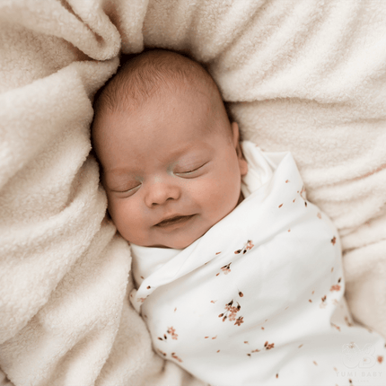 Yumi Baby Inbakerdoek Cherry Blossom 100x100cm - Yumi Baby - Babywinkel - 8720618161000
