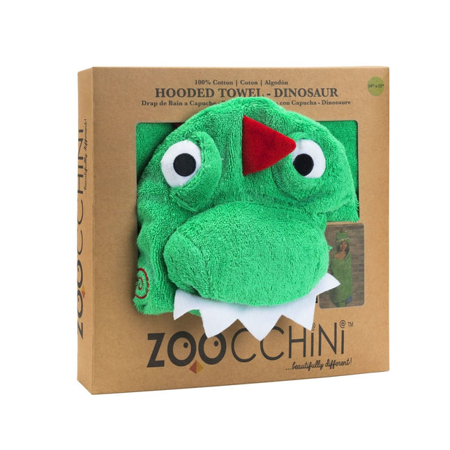 Zoocchini Badcape Baby Devin The Dinosaur Katoen koop je bij Babywinkel
