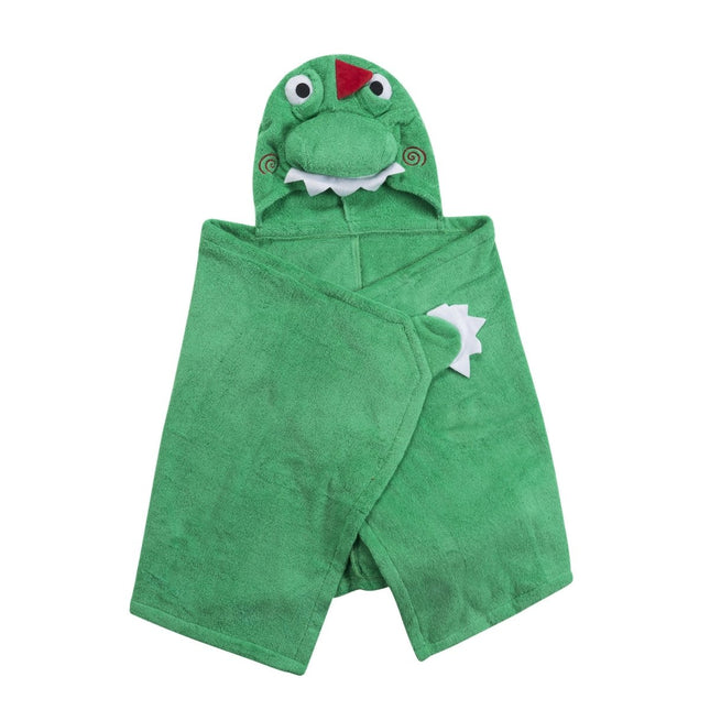 Zoocchini Badcape Baby Devin The Dinosaur Katoen koop je bij Babywinkel