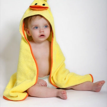 Zoocchini Badjas Baby Puddles The Duck Katoen - Zoocchini - Babywinkel - 854892005502