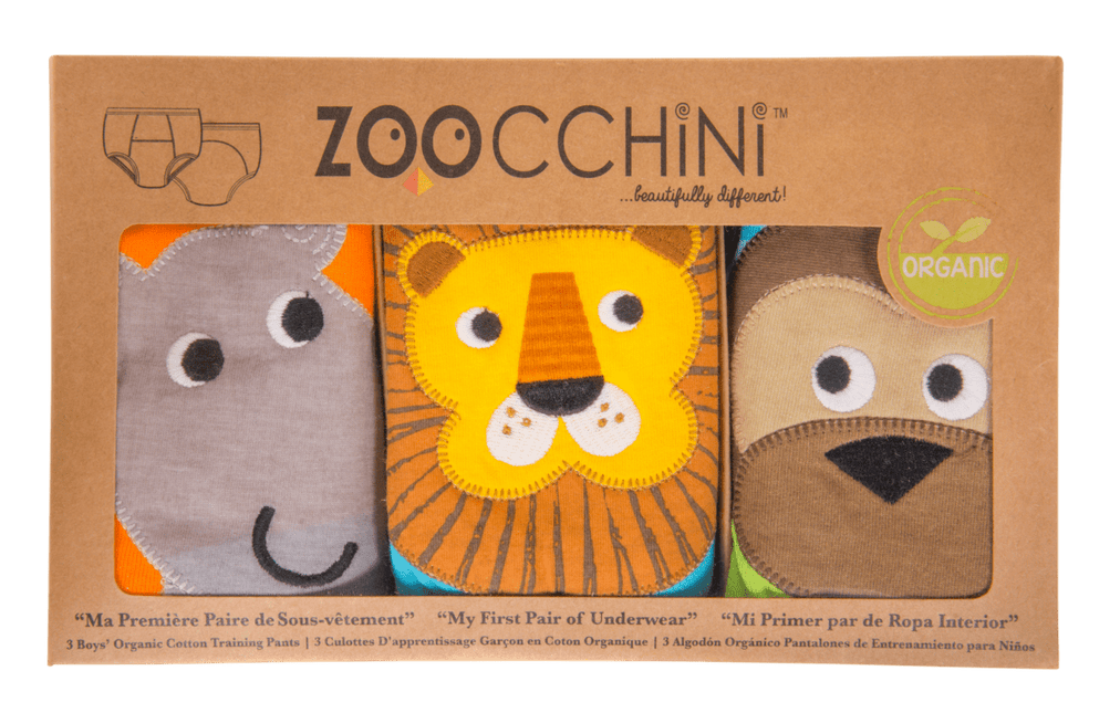 Zoocchini Oefenbroekje Boys Safari Katoen 3st koop je bij Babywinkel