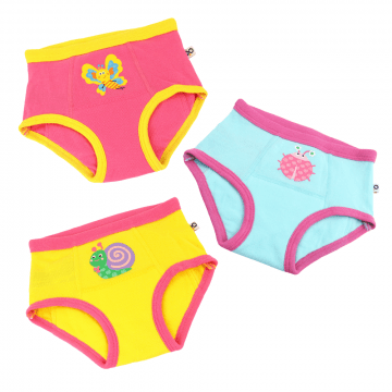 Zoocchini Oefenbroekje Meisjes Garden Creatures koop je bij Babywinkel