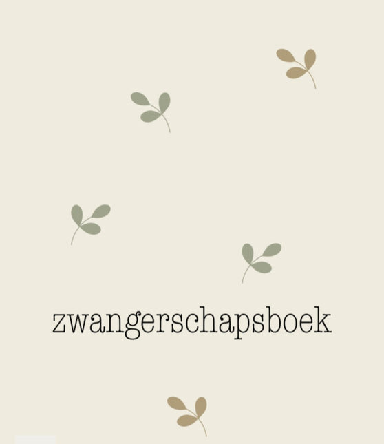 Zwangerschapsboek smoke green - Babywinkel - 9789083307206