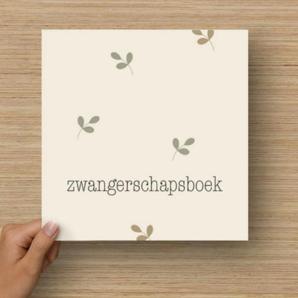 Zwangerschapsboek smoke green - Babywinkel - 9789083307206