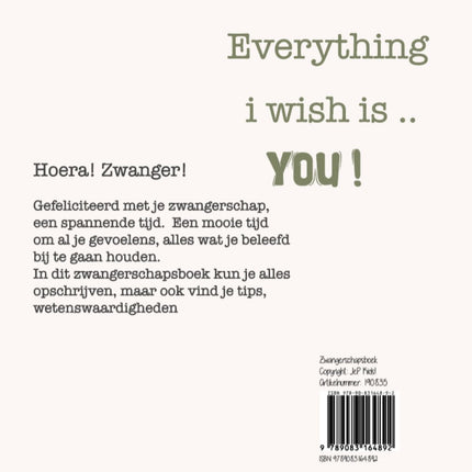 Zwangerschapsboek smoke roze - Babywinkel - 9789083164892